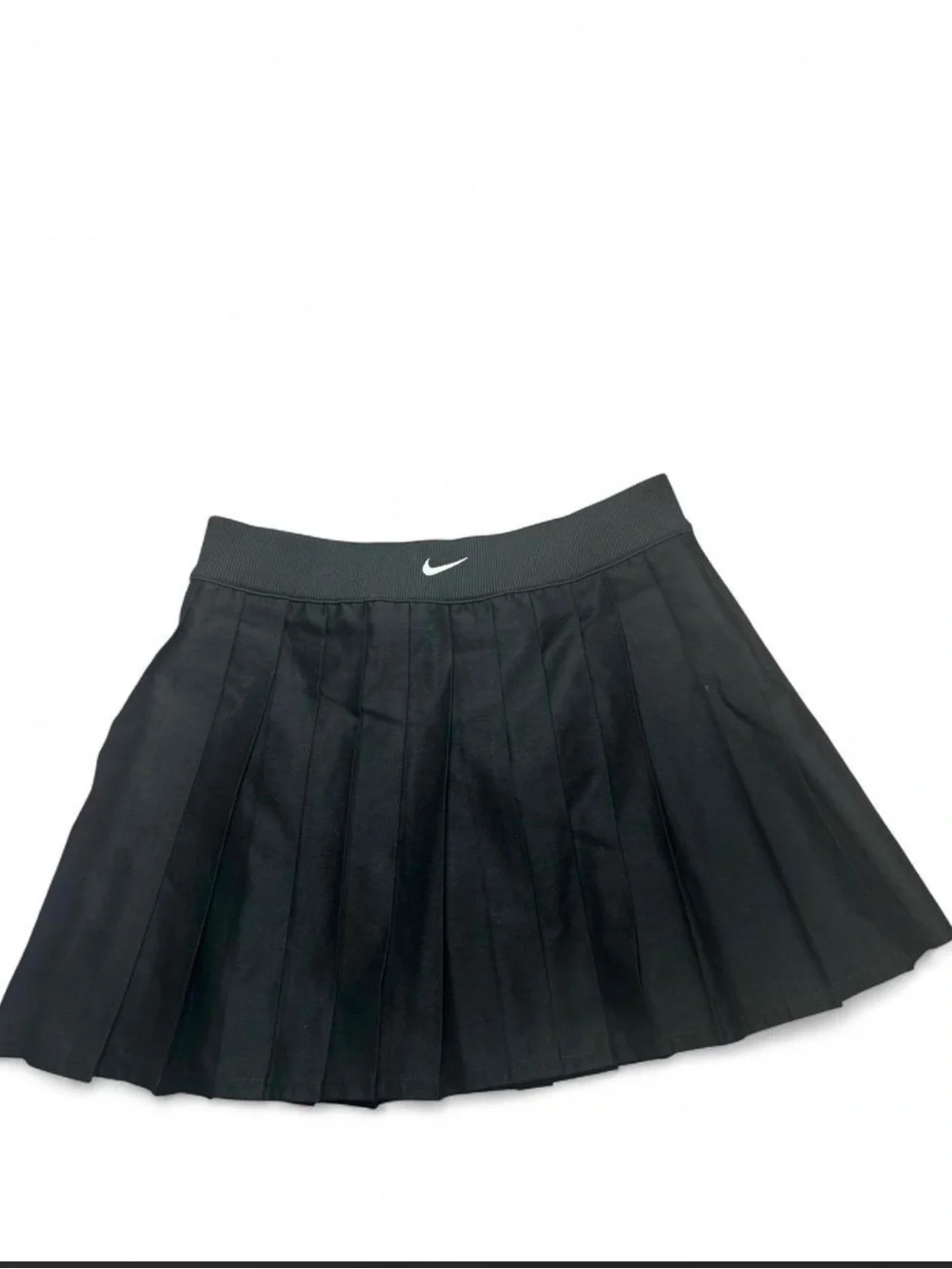 Nike Black Pleated Skater Mini Skirt